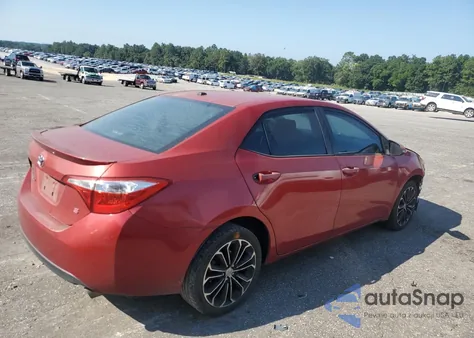 2014 Toyota Corolla L z USA, uszkodzony, nr VIN 5YFBURHE4EP034764